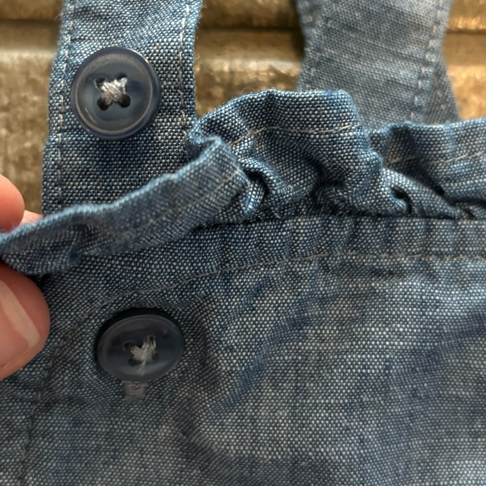 Hope&Henry Organic Ruffle Sunsuit - Picture 3 of 7